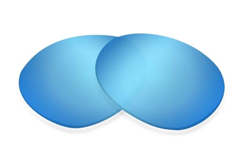 Sunglass Fix Replacement Sunglass Lenses Compatible for Michael Kors MK5004 Chelsea 59mm (Polarized SFx Ultra Light-Blue Mirror Black Pair)