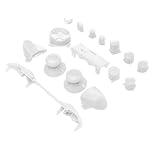 Wakects Game Controller Button Set, ABS Replacement Controller Bumper Triggers Full Button Set for X Box Series X X Box Series S (White)