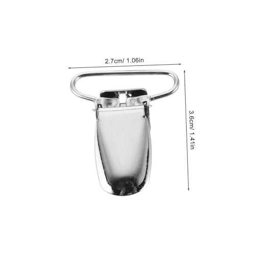 Clips robustes et antidérapants iplusmile en métal pour sécuriser les sangles de sac à dos