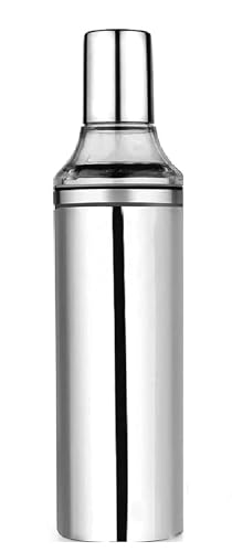 Image of Stainless Steel Oil Dispenser Bottle for Kitchen | Leak Proof Oil Pourer | Olive Oil Container | Kitchen Oil Storage Bottle (Pot) (1 Litre)