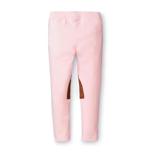 Image of Hope & Henry Girls' Ponte Riding Pants, 8, Light Pink
