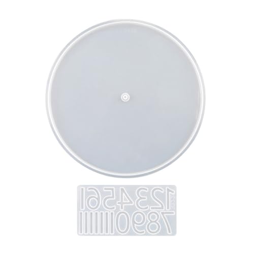 Clock Resin Molds Large Number Clock Silicone Mold Epoxy Clock Mold for Resin,