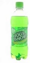 Elizabeth Beverage Jolly Rancher Green Apple Soda, 20 Ounce -- 24 per case.