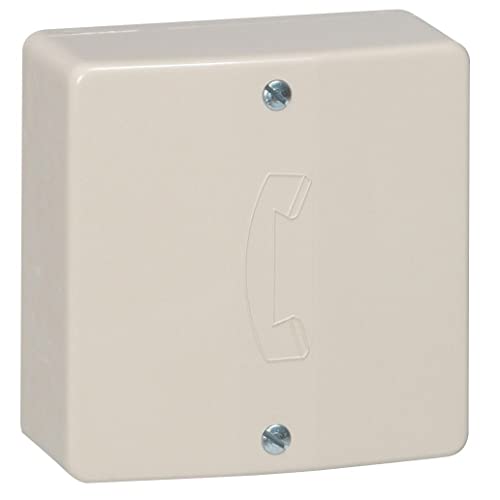 Preisvergleich Produktbild Legrand, Anschlusskasten, Verteilerkasten für 10 Telefonsteckdosen, Verteilerkasten beige, Aufputzmontage, 091090