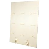 FIXOSHEE Wooden Donut Display Stand Doughnuts Storage Rack Blank Dessert Table Holder for Party and Shop Use Home Kitchen Displayware