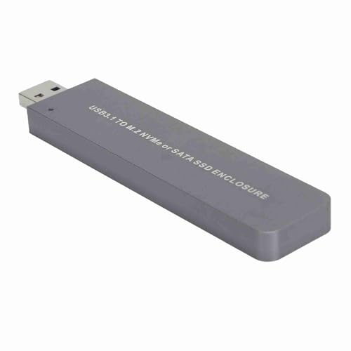 Caja externa para disco M.2 NVME USB 3.1 aluminio miniatura 4