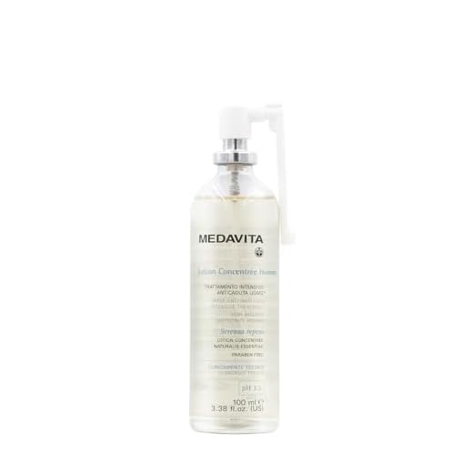Medavita | Lotion Concentrée Homme, Tratamiento anticaída intensivo para hombres Spray, pH 5,5, 100 ml