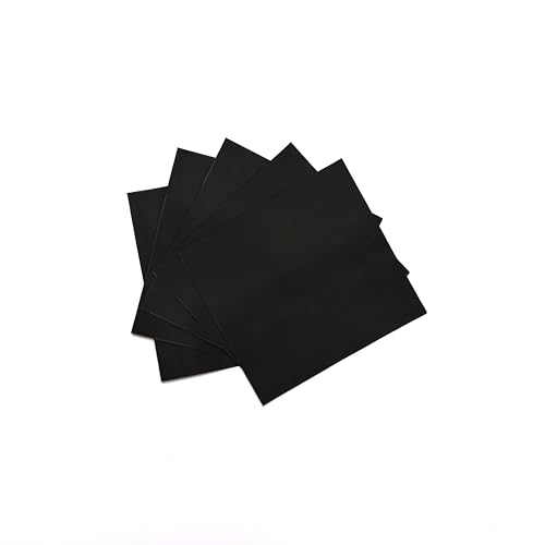 Image of Chibitronics Pressure Sensitive Conductive Plastic (Velostat /Linqstat) - 5 Sheet Pack