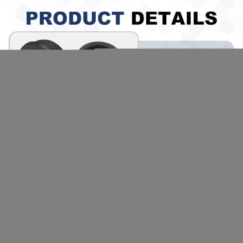 Image of MECCANIXITY 11pcs T-Shaped Silicone Plugs 36.3mm 1-7 /16 Inch Dia Snap in Plug Hole Seal Cover Round Rubber Stopper for 35-36.3mm Holes Kitchen Rubber Bulkheads Waterproof Sealing, Black