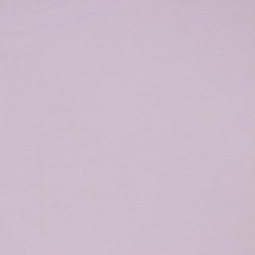 Jerseystoff Uni Meterware Tex Standard 100 zertifiziert 69 Farben zur Auswahl Uni + Meliert (045 I Hell Lavendel, 50 x 150cm)