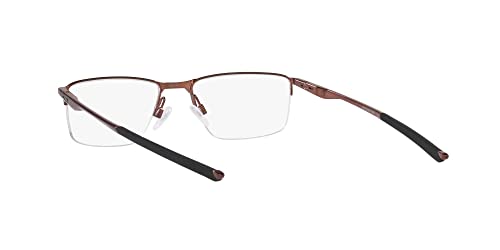 Image of Oakley Mens OX3218 Socket 5.5 Rectangular Eyeglasses