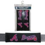 Fourreau de ceinture de sécurité MLB Atlanta Braves pour soulager la pression aux épaules