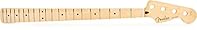 Crafted at our Ensenada, Mexico, manufacturing facility, this genuine Fender Player Series Jazz Bass guitar neck features a comfortable "modern C" profile and 9.5"-radius maple or pau ferro fingerboard with 20 medium jumbo frets. The nut is pre-slott...