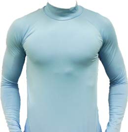 Earls Court(アールズコート) ハイネックロングインナーシャツ 長袖 【EC-01】 SAX S