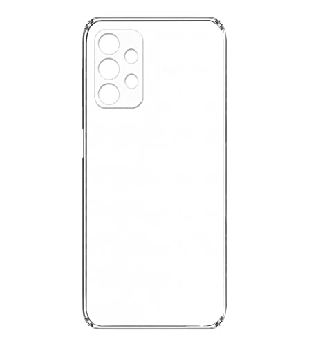 Image of Soft Flexible Silicone Back Cover Compatible with Samsung Galaxy A13 4G, Transparent Case