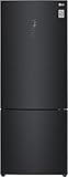 LG GBB569MCAMN Frigorifero Combinato Total No Frost, 462L, Larghezza 70cm, Wi-Fi, Door & Linear Cooling, Cassetto Fresh Balancer, Display Metal Touch, Compressore Smart Inverter, Smart Diagnosis, Nero