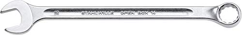 Stahlwille 96401005 14 Open-Box Long Combination Spanner, 14/17 Size