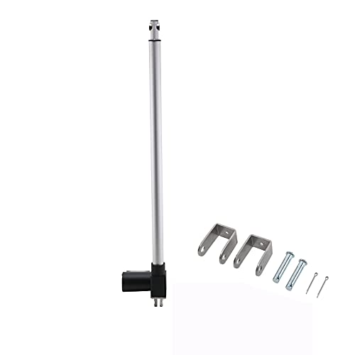 Electric Linear Actuators DC 12V 32 Inch 800mm Stroke with Mounting Bracket Heavy Duty Largest Pushing Force 6000N/1350lbs for Recliner, TV Table Lift, Massage Bed, Electric Sofa JQ-MQ-YW03