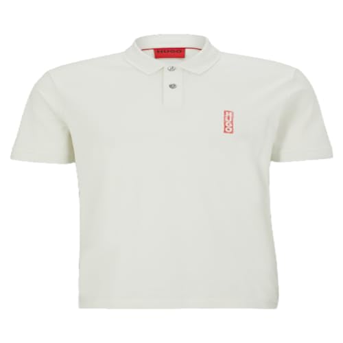 Polo homme HUGO chic et décontracté avec logo bloc distinctif
