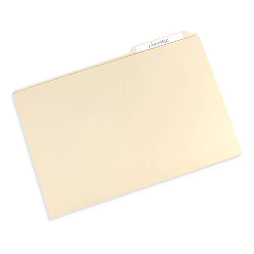 Blue Summit Supplies 11X17.5 Manila File Folders, Heavy Duty 14 Pt Paper, For Prints, Plans, Drawings, Engineers, And Construction Organization, Bulk 50 Pack #TOP2