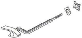 KOHLER 87115-BN Trip Lever Kit, Vibrant Brushed Nickel
