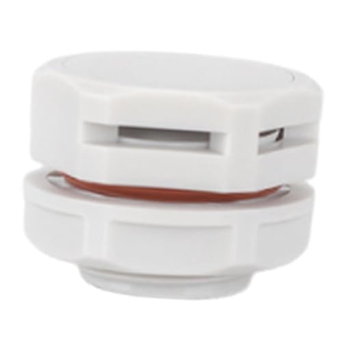 Waterproof IP67 Breather Screw Air Vent Pressure Reducing Valve M16x1.5 Thread, Dustproof Venting Plug for Automotive Industrial Equipment Lighting- White