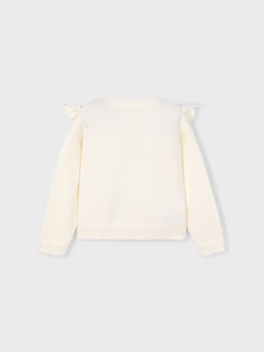 Mayoral Open Knit Sweater for Girls Macchiato2