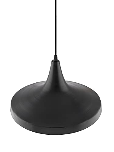 Image of 13inche Size Metal Hanging Pendant Light for Ceiling Lamp for Living Room, E26 /27 Nordic Shaped Kitchen, Bedroom (Tawa Pack of 1)