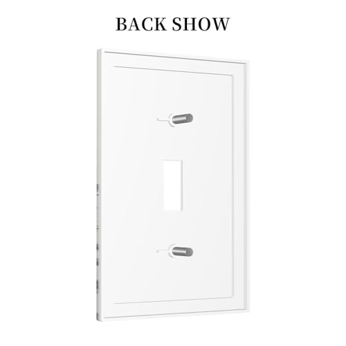 Wpshijia WPSHIJIA0713 Vintage Grey Floral Herbs Wild Flowers Botanical 1 Gang Boho Light Switch Covers Decorative Country Single Toggle Wall Plate Switchcover Electrical Switchplate thumb #3