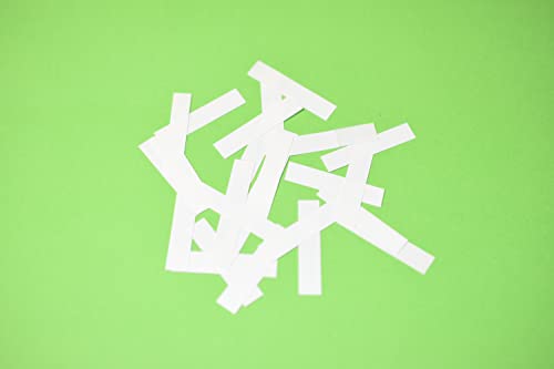 Accordion Repair Reed Valves. Pack of 25 Plastic Synthetic. Size: 27.5mm x 6mm