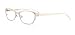 Sightline R404 Medium Fit Cat-Eye Multifocus Progressive Power Reading Glasses Gold 1.50