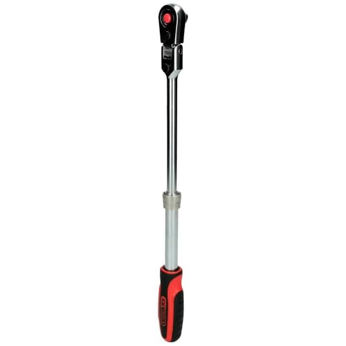 KS Tools 914.3820 SlimPOWER Teleskopowe pokretlo przelaczalne 72 zab, 3/8"