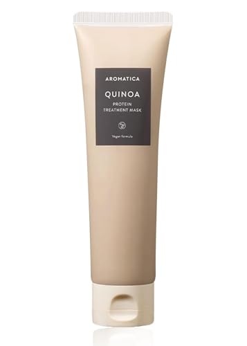 AROMATICA Tratamiento para el cabello con proteína de quinoa, sin silicona, sin sulfato - 5.41 oz / 160 ml