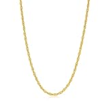 CHOW SANG SANG 999.9 24K Gold Essence Twist Link Chain Necklace for Women & Men 47cm 95492N Price-by-Weight Approx. 5.24g Gold