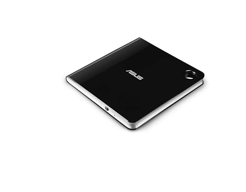 ASUS SBW-06D5H-U BDXL externe Ultra Slim Blu-ray en MDisc brander (USB 3.1, USB-C, 2 kabels) zwart - Afbeelding 3