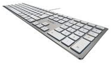 Keyboard - USB - US - Key Switch SX - Silver