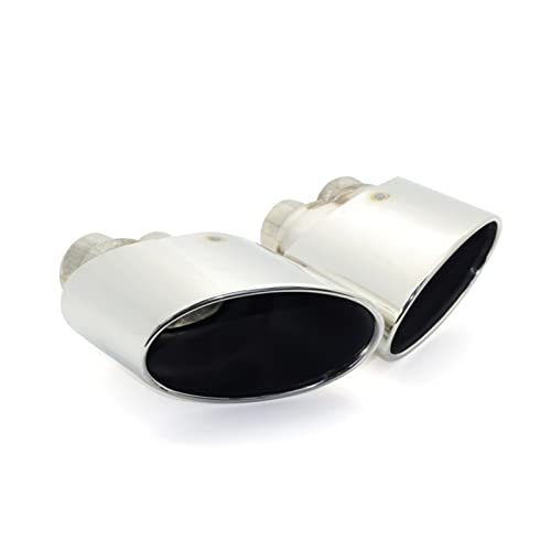 Système d'échappement RS6 S6 RS3 S3 silencieux intérieur double embout argent de haute qualité