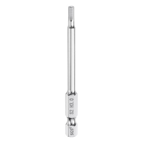 Image of sourcing map Hex Head Wrench Drill Bit 3mm 1/4" Hex Shank 3in Magnetic