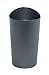 Rubbermaid Spa Works Vanity Wastebasket Home/Bathroom/Office Use Small 2.25 Gallon Plastic Gunmetal Blue Home/Kitchen/Garage/Apartment/Office