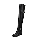 Sichere Passform: Schnallen sorgen für einen zusätzlichen sicheren Verschluss, der dafür sorgt, dass die Stiefel beim Gehen an Ort und Stelle bleiben, was die Stabilität und den Komfort erhöht.