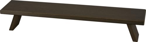 Étagère à fenêtre en bois noble marron 80 cm pour plantes