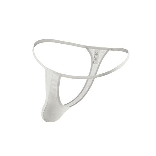 Gogobear Men's Sexy G-String Thong Underwear Breathable Mesh Low Rise Panties3