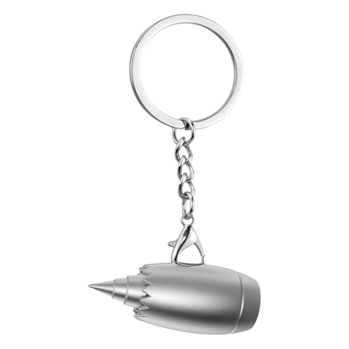 Jubilofex Colgante de decoración de avión, llavero, dije de motor, accesorio de rotor de avión de metal para regalo de piloto, etiqueta de de coleccionista de aviación, de mano para