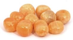 Orange Calcite Tumble Stone 20-25mm