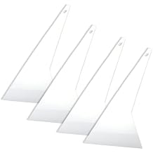Window Tint Tools 4Pcs Plastic Long Handle Window Tint Squeegee Tint Kit for Window Tinting Application