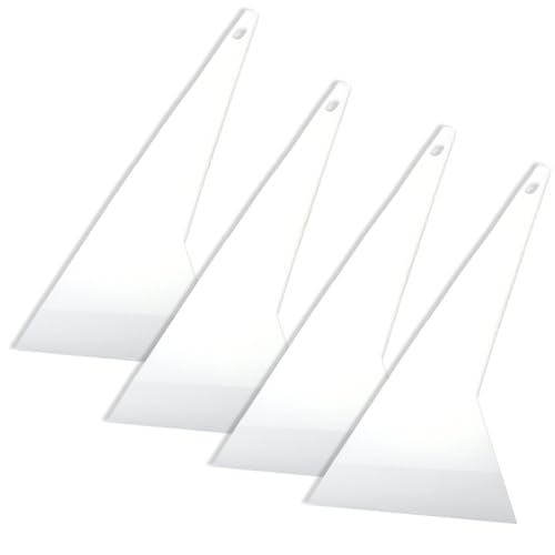NBTOOL Window Tint Tools 4Pcs Plastic Long Handle Window Tint Squeegee Tint Kit for Window Tinting Application
