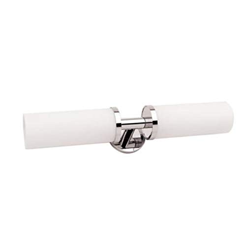 GINGER 4682/PC Kubic Double-Light Bathroom Sconce, Chrome