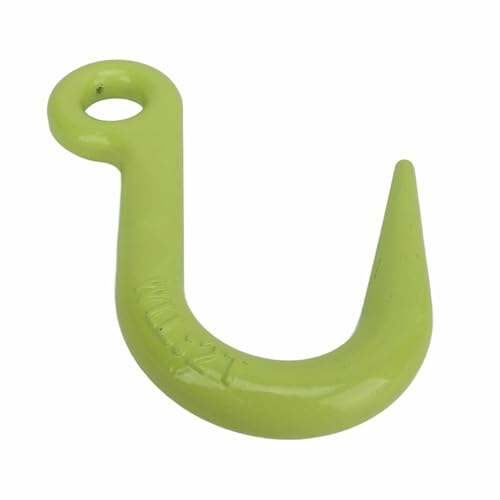 Hebehaken mit großer Öffnung, 2T Tragfähigkeit, Kranhebehaken aus legiertem Stahl für Industrie, Fabrik, Hafen und Bautechnik