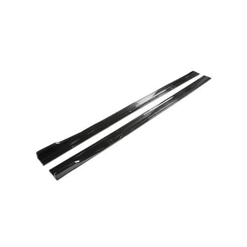 Falda lateral de coche en fibra de carbono con parachoques ajustable premium