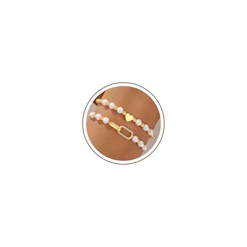 14K Gold Plated Bracelets Set - image 1
